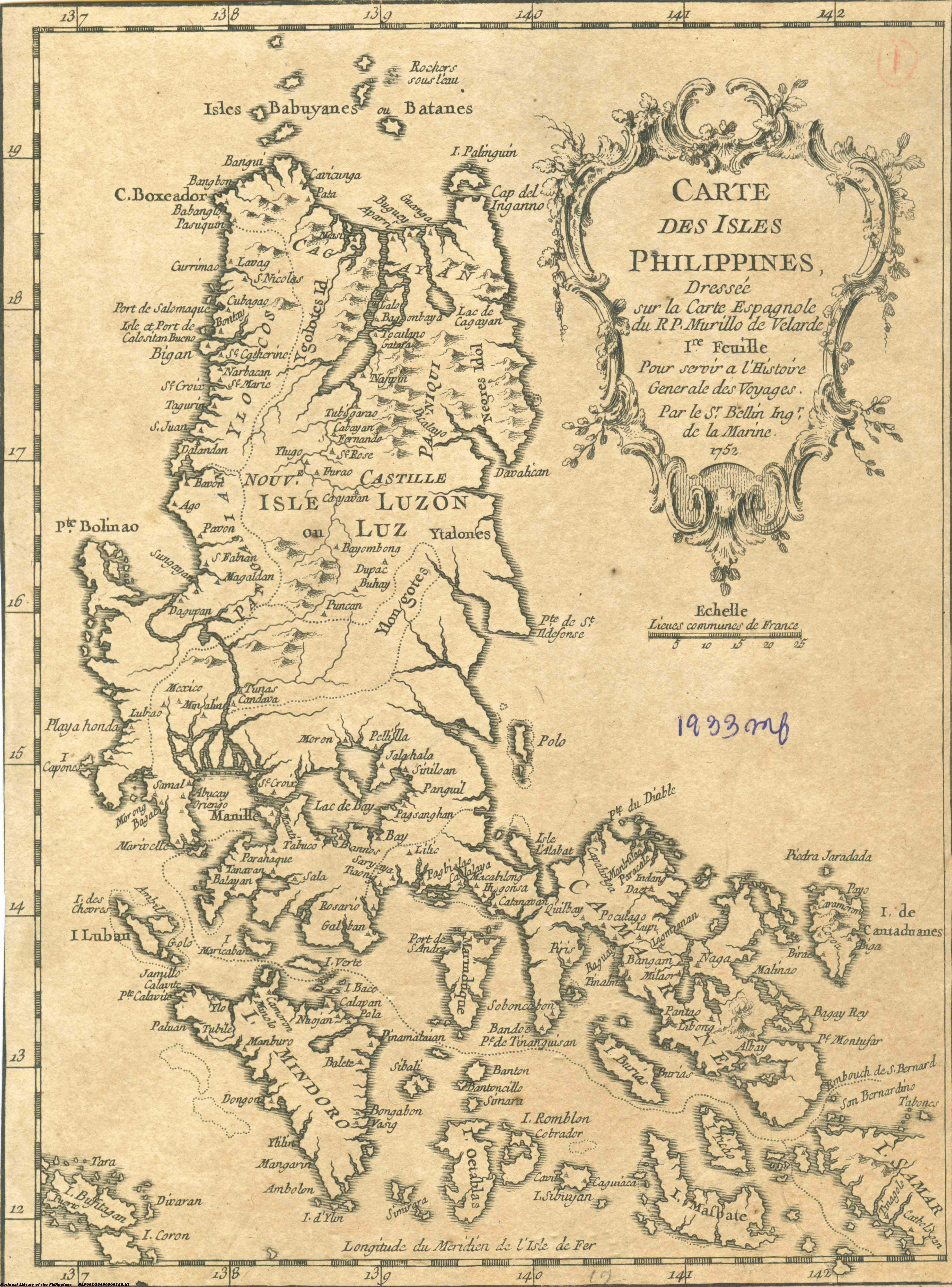 Carte De Isles Philippines